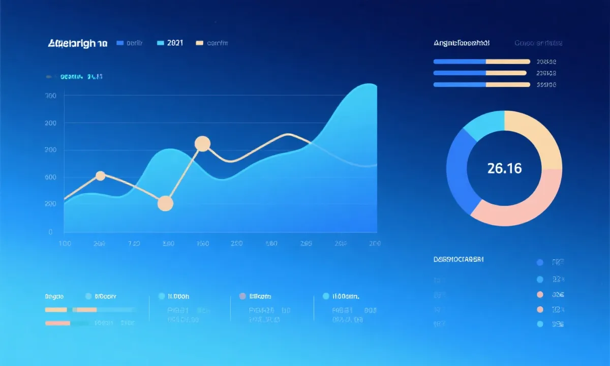 数据看板示意图