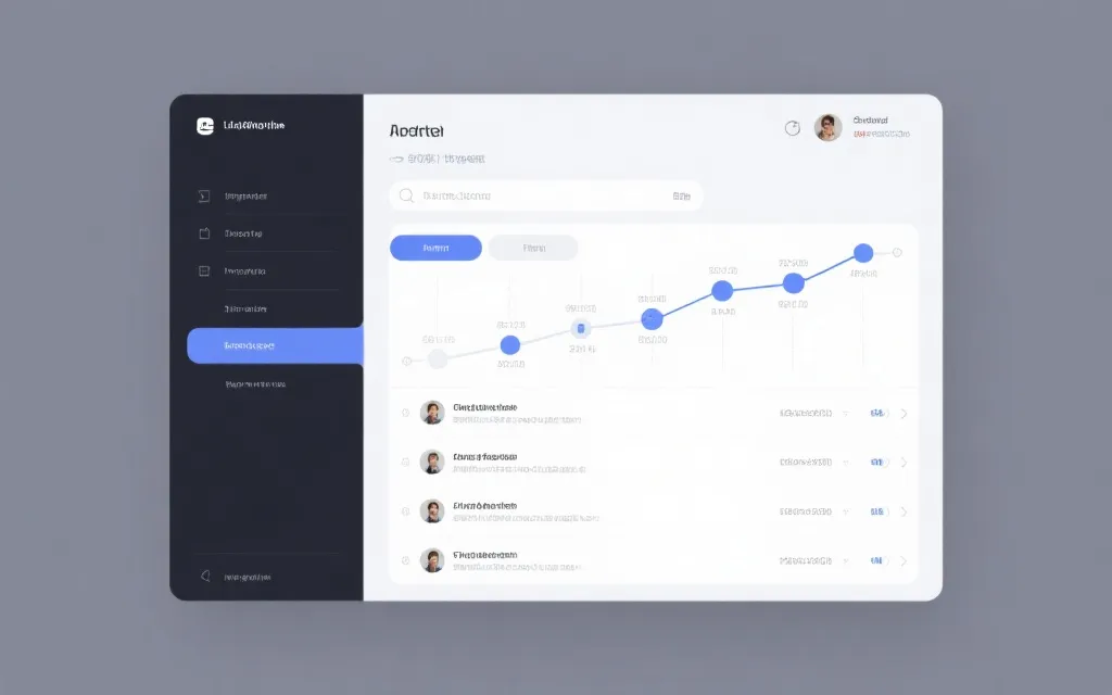 信息展示页面示例，结构化布局与筛选功能